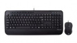 CKU300UK Keyboard and Mouse, 1600dpi, CKU300, UK English, QWERTY, Cable