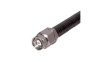 11 716-50-23-44/033E RF Connector, 7/16, Brass, Plug, Straight, 50Ohm, Clamp Terminal