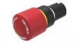 45-2D36.1820.000  Emergency Stop Switch Actuator, Red / Yellow, IP66/IP67/IP69K, Latching Function