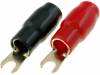 TERMINAL-SPADE-6G Наконечник: вилочный; M4; 16мм2; позолота; изолированный; 20 штук