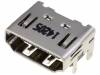 206A-SEAN-R03, Разъем: HDMI; гнездо; PIN:19; позолота; SMT; угловой 90°, ATTEND