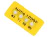 MC-060/093 Датчик: индикатор температуры; Серия: Micro-CelsiStrip; 5x11мм