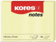 N46100 NOTES 100 x 75 mm 100 sheets yellow