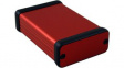 1455C801RD Extruded Enclosure, Red, 54 x 80 x 23 mm, Aluminium, 1455