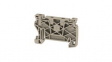 2661280000 End Plate, Dark Beige, 51 x 37mm