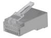 WT-10P-10C-DE Вилка; RJ50; PIN:10; экранированный; позолота; IDC; на провод
