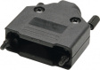 DTPK-P-09-BK-K Корпус: для разъемов D-Sub; D-Sub HD 15pin, D-sub 9pin; прямой