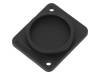 CP30300X, Заглушка; отверстие под винт с плоской головкой; черный; D:3мм, Cliff