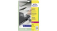 L6113-20 [48 шт] Label, Polyester, 45.7 x 21.2mm, 20x 48pcs, White