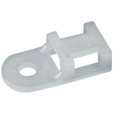 RND 475-00377 [100 шт] , Cable tie mount 2.4...5.2 mm white, RND Cable