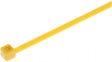 RND 475-00332 Cable tie yellow 100 mm x 2.5 mm