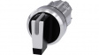 3SU1052-2BL60-0AA0 SIRIUS ACT Toggle Switch front element Metal, glossy, white