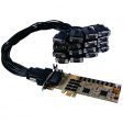 EX-44016-L PCI-E x1 Card16x RS232 -