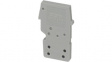 3213690 End plate, grey