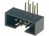 T823-106A1R100HEU Гнездо; IDC; "папа"; PIN:6; угловой 90°; THT; позолота; 2мм