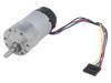 30:1 METAL GEARMOTOR 37DX70L MM ENCODER, Двигатель: DC; с редуктором; 12ВDC; 30:1; 350об./мин; макс.777мНм, POLOLU