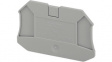 3048852 End plate, grey