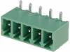 15EDGRC-3.81-05P-14-00A(H), Разъемный клеммник; гнездо; "папа"; 3,81мм; угловой 90°; 7А; THT, DEGSON