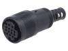 RP13A-12PA-13SC(71) Вилка; Разъем: круглый; RP13; "мама"; PIN:13; без контактов; 100В