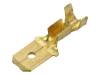 BM 02280 Наконечник: плоский; 6,3мм; 0,8мм; "папа"; 1?2,5мм2; обжим; прямой