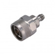 33 N-PC24-50-1/199 UE RF Precision Adapter, Straight, N Plug - PC 2.4 Socket, 50Ohm