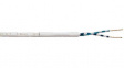 7703NH.00305 [305 м] Data cable Shielded   1 x 2 x0.32 mm2 Copper Bare PE White