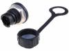 17-250021 Гнездо; USB B mini; на панель, гайка спереди; IP67; макс.3,2мм