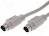 C-PS2WW/5, Кабель; PS/2 вилка, с обеих сторон; 5м; соединение 1:1, BQ CABLE (TME brand)