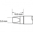 SFV-CH50 Soldering Tip Chisel 5.0 mm 390 °C