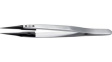 5SVR.SA.1 Plastic Replaceable Tip Tweezers Stainless Steel Straight/Fine 130mm