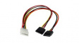 PYO2LP4SATA Power Extension Cable 304mm Multicolour