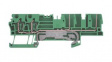 1815120000 PE Terminal, 500V, Tension Clamp, 4 Poles, 2.5mm, Green / Yellow
