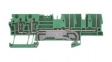 1815120000 PE Terminal, 500V, Tension Clamp, 4 Poles, 2.5mm\x1a, Green / Yellow