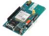 ARDUINO GSM SHIELD 2 (ANTENNA CONNECTOR), Модуль: GSM; GPRS; 2G; UART; SMA, штыревое гнездо; Кол-во диод:3, Arduino