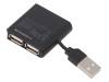 DA-70217, Hub USB; USB 2.0; PnP и hot-plug; черный; Кол-во портов:4, DIGITUS