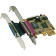 EX-44012 PCI-E x1 Card2x ECP DB25F