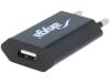 CCABKEYAKY-07310 Блок питания: импульсный; 5ВDC; 1А; Вых: USB; 5Вт; Вилка: EU; 0?40°C