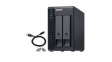 TR-002 USB-C Hard Drive Enclosure with RAID, 2x 2.5"/3.5", SATA II/SATA III