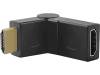 50516, Адаптер; гнездо HDMI поворачивается на 360°, вилка HDMI, QOLTEC