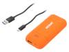 PB2 ORANGE, Заряд.устр: для аккумуляторов; Li-Ion; 3,6/3,7В; Размер: MR18650, XTAR