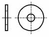 M8/BN732 Шайба; круглая; M8; D=25мм; h=1,8мм; сталь; Покрытие: цинк; BN:732