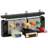 KEL-ER 24/10 ATEX, Cable Entry Frame ATEX 147 x 58 mm IP65 Ex No. of grommets=1, Icotek