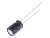 URZ1C101MDD Конденсатор: электролитический; THT; 10мкФ; 16ВDC; O5x9мм; Шаг: 2мм