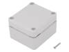 Z117JS-IP67 TM ABS Корпус: универсальный; Х:57мм; Y:63мм; Z:37мм; ABS; серый; IP67