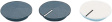 CAP K12ML BLACK Cover with line 25.3 mm black