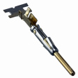 SP16ML1F Контакт; Размер:16; "папа"; 16?18AWG; RT360; позолота; обжим; лента