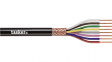 C3025 [100 м] Кабель; 3x0,25мм2; экранированный; PVC FirestoP®; черный; 49В