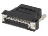 2112-0101-13 Переходник: адаптер; гнездо RJ45,D-Sub "папа" 25pin