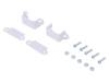 MINI PLASTIC GEARMOTOR BRACKET PAIR WIDE, Крепление; белый; Кол-во шт: 2; Мат.крепления: пластик, POLOLU