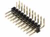 ZL212-20KG Штыревой; штыревое; "папа"; PIN:20; угловой 90°; 2,54мм; THT; 2x10